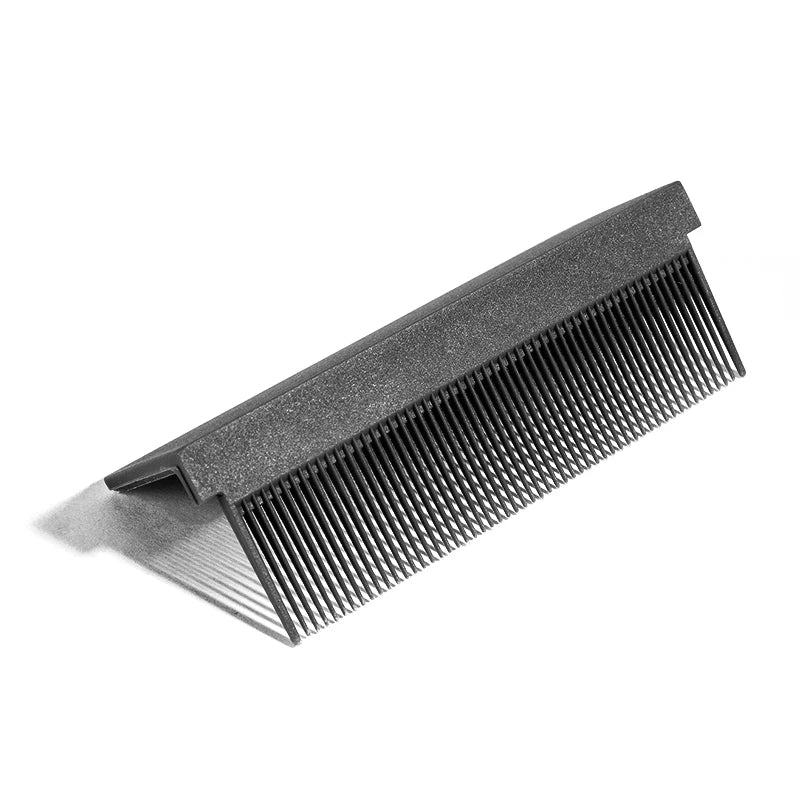 WANMEI Electric Hot Comb Straightener – Anti-Scald Natural Hair Electric Hot Comb PLUSH Black