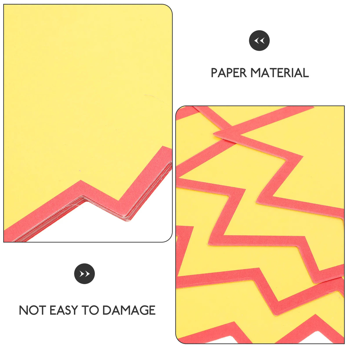 50pcs Erasable Starburst Paper Sale Signs – Double Sided Tags Retail Sale Signs PLUSH