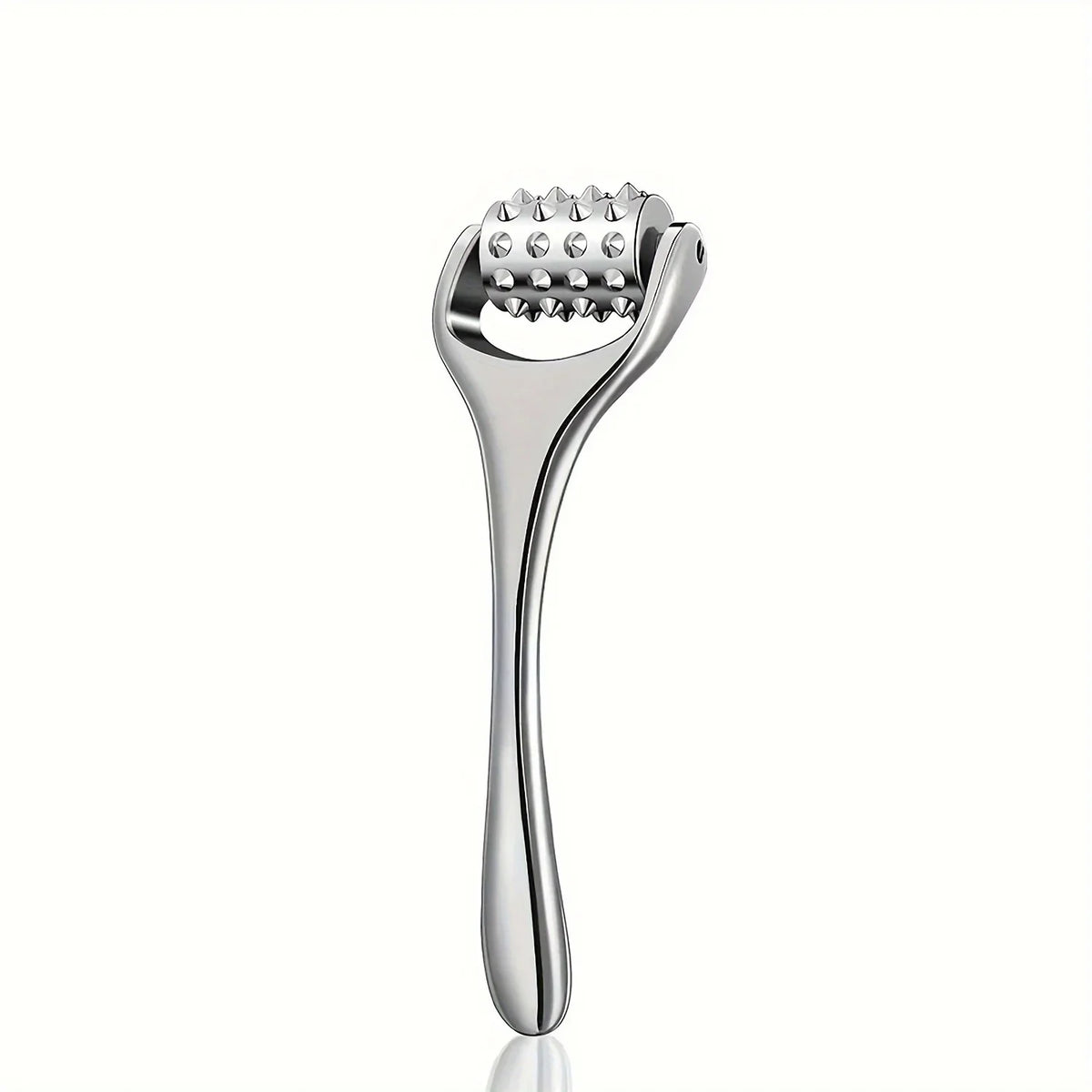 Stainless Steel Ice Roller Face & Eye Massager | DUTRIEUX Face Massage Roller PLUSH Mini Roller