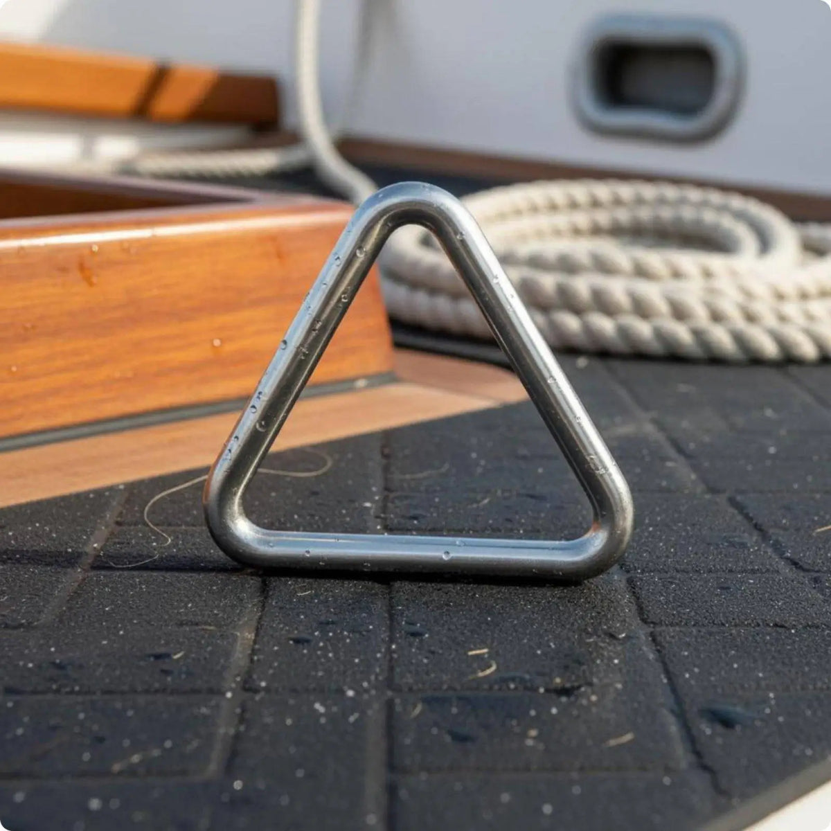 SS316 Stainless Steel Triangle Loop – Diving & Sailing Hardware Dive Hardware Loop PLUSH
