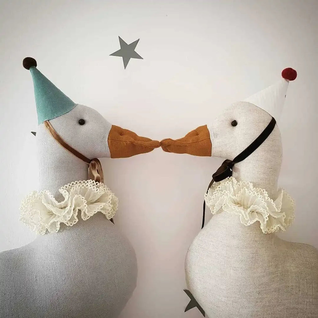 Duck Swan Plush Animal Head Wall Hanging – Kids Room Décor Plush Wall Decoration PLUSH