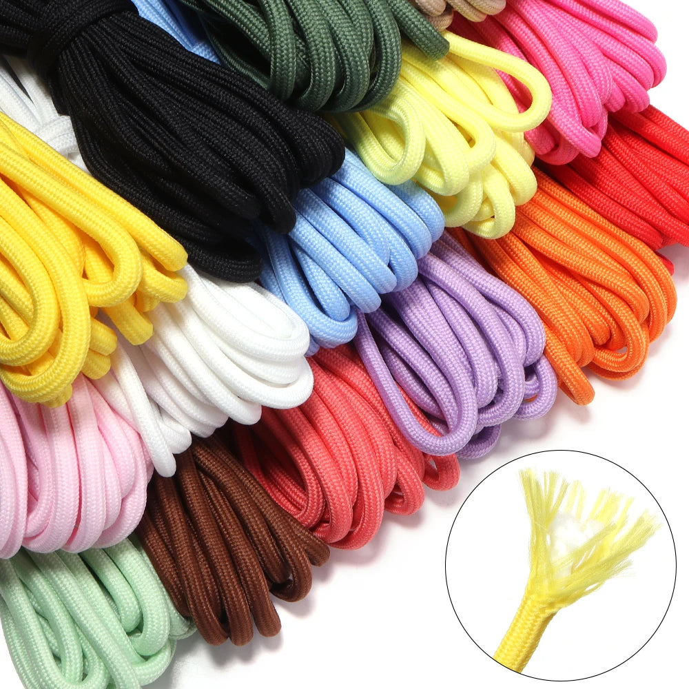 5 Yards 5mm Colorful Polyester Braided Rope – DIY Jewelry Cord Braided Craft Cord PLUSH