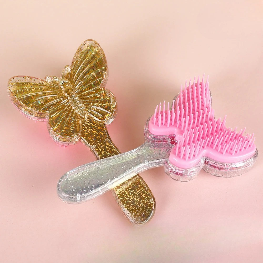 Butterfly Air Cushion Massage Comb – Anti-Tangle Hair Styling Hair Massage Comb PLUSH