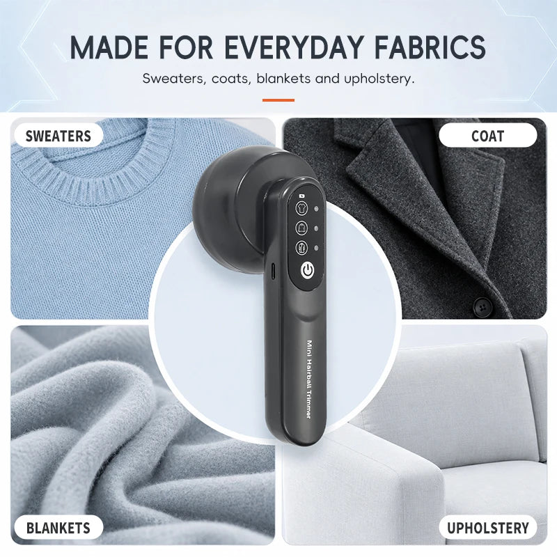 Portable Electric Hair Remover | USB Fast Charging Travel Electric Hair Remover PLUSH