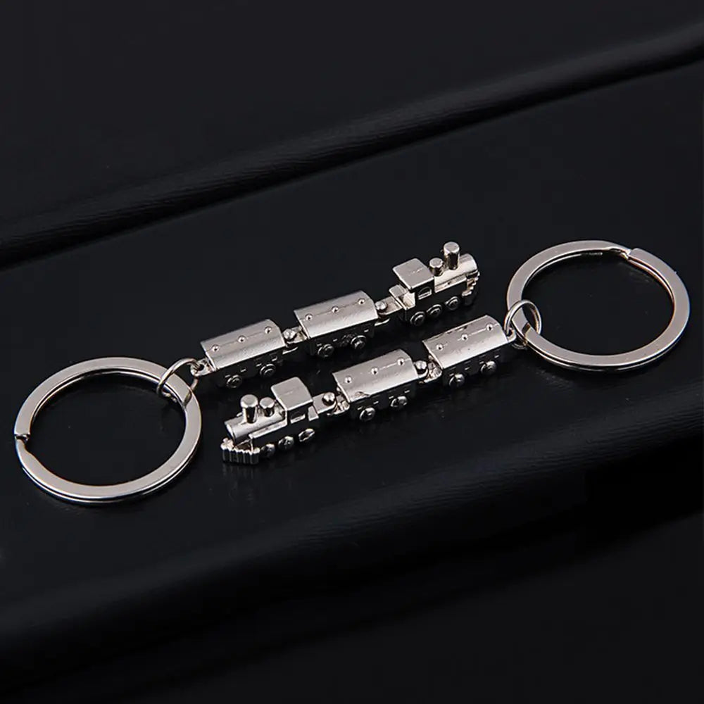Train Shaped Metal Key Chain – Zinc Alloy Fashion Key Ring Fashion Key Chain PLUSH