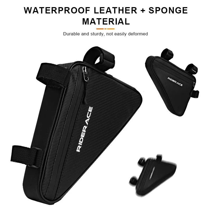 Waterproof Bike Triangle Frame Bag – MTB & Road Cycling Bike Frame Bag PLUSH