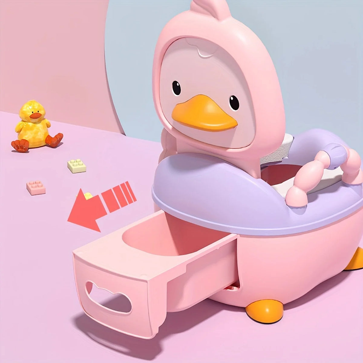 Toddler Potty Training Toilet Drawer Type – Boys & Girls Toddler Potty Chair PLUSH