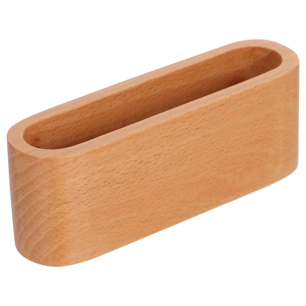 Solid Wood Business Card Holder & Desktop Organizer Box Desktop Card Organizer PLUSH Default Title