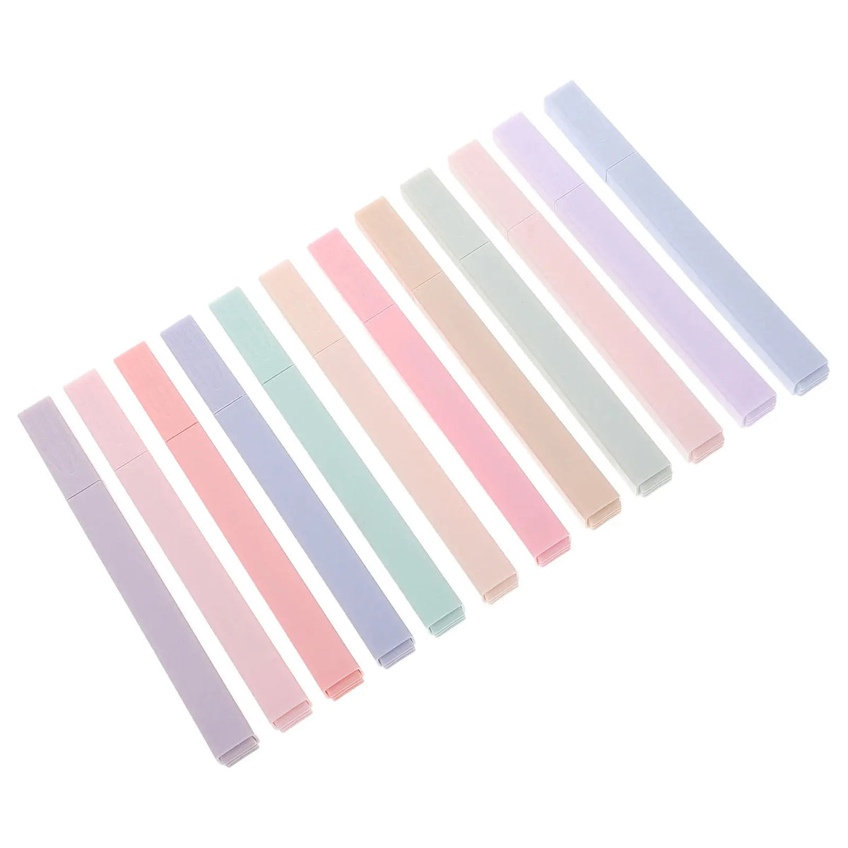 12-Pack Chisel Tip Fluorescent Highlighters – School & Office Fluorescent Highlighters PLUSH