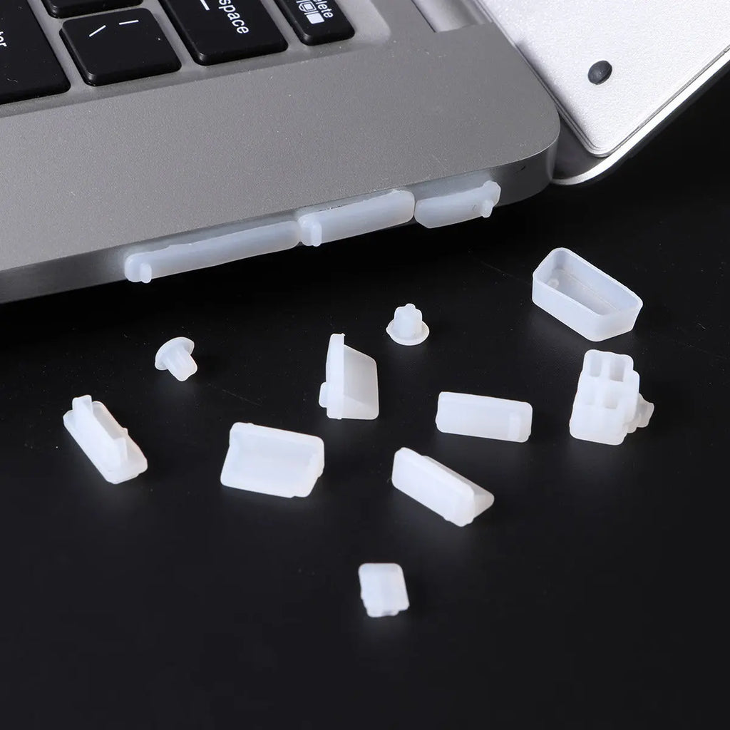 13pcs Silicone USB Port Dust Plugs – Multi-Color Protectors USB Port Dust Plugs PLUSH