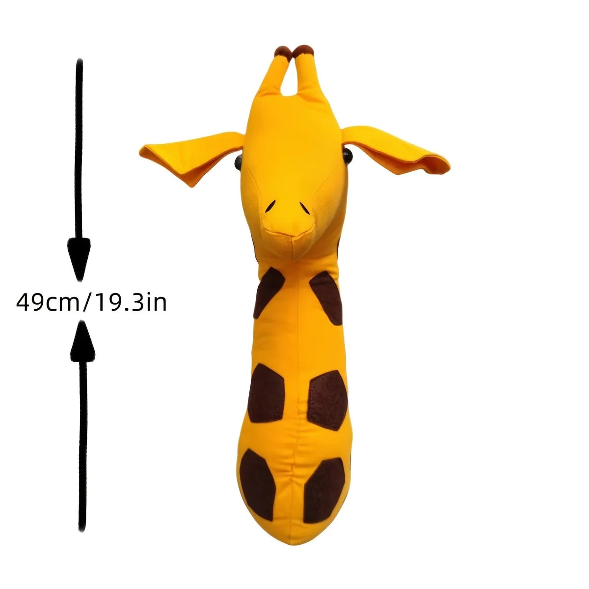 3D Giraffe Head Wall Hanging – Nordic Style Home Décor Wall Hanging Ornament PLUSH