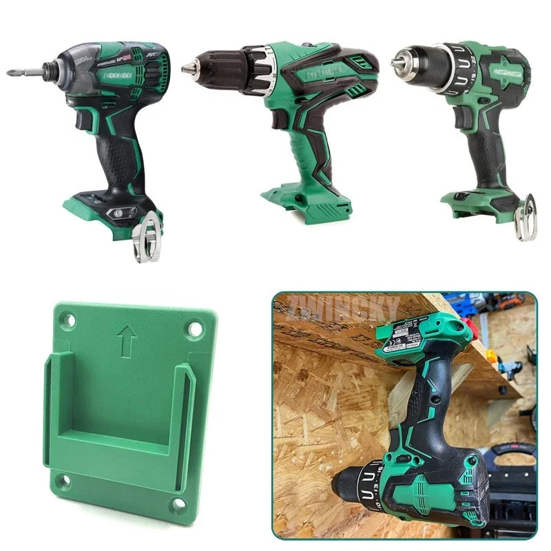 5-Pack Tool Wall Mount Holder for Hitachi/Hikoki/Metabo 18V-36V Tool Wall Mount Bracket PLUSH