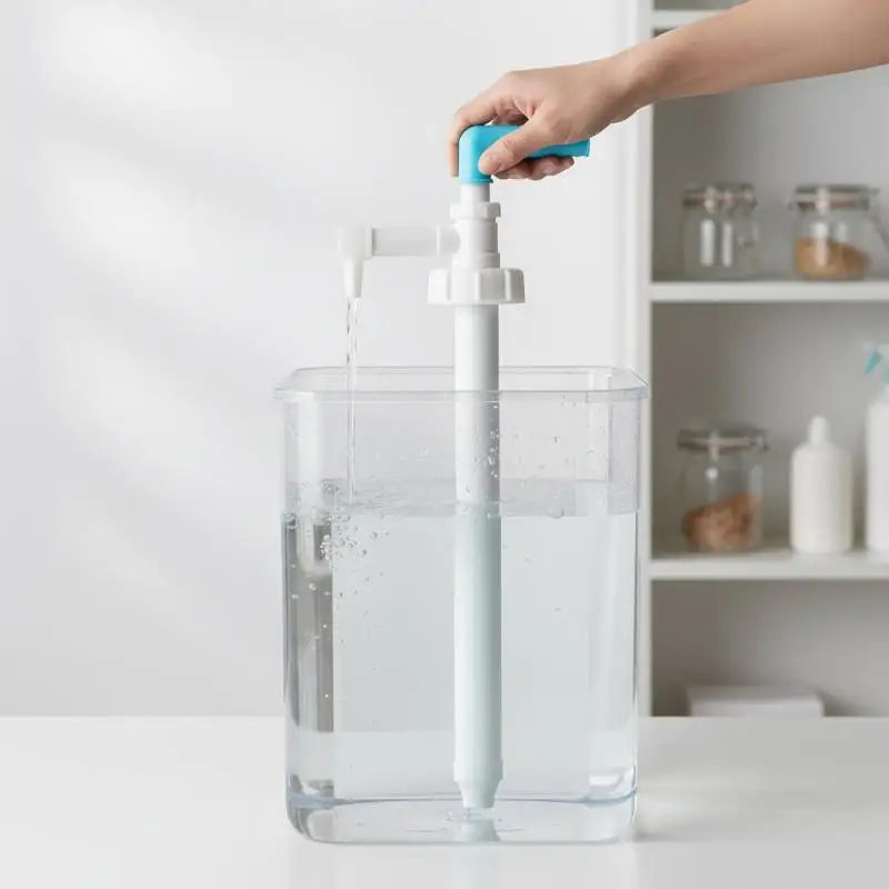 Manual Siphon Pump – Corrosion-Resistant Plastic Liquid Transfer Manual Siphon Pump PLUSH