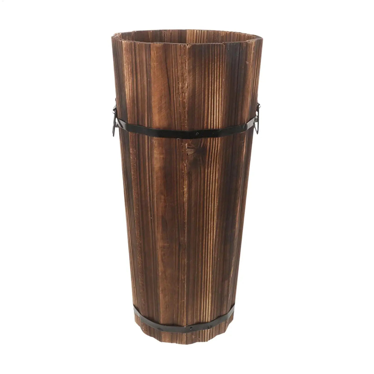 Wooden Umbrella Stand & Cane Holder – Entryway Organizer Umbrella Stand PLUSH