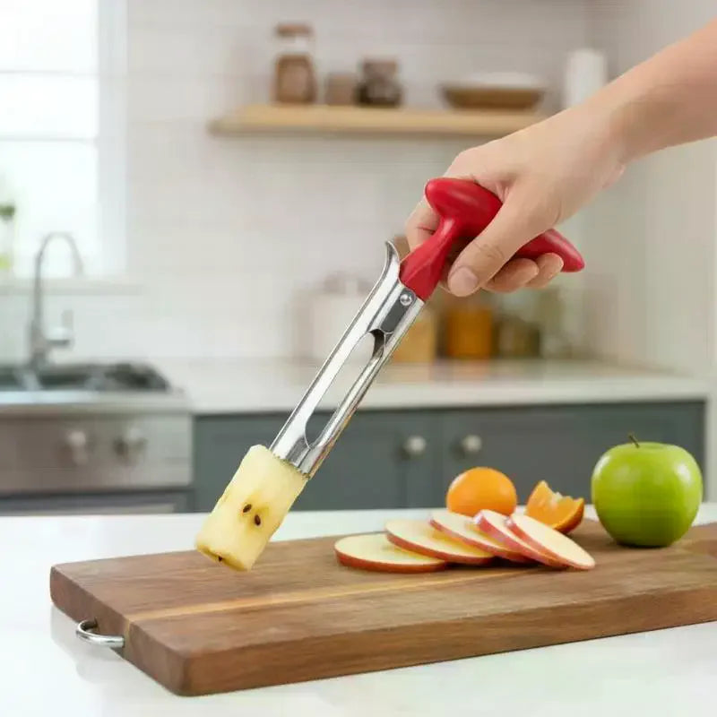 Stainless Steel Fruit Corer – Pineapple & Pear Core Remover Fruit Corer Tool PLUSH