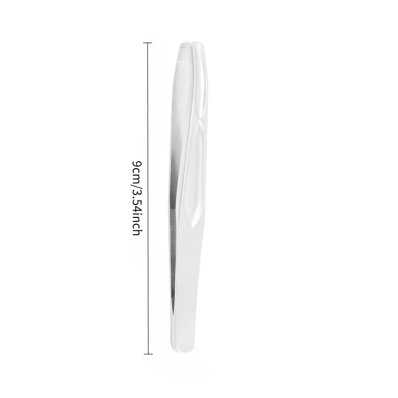 Stainless Steel Precision Tweezers for Eyebrows & Beard | Ouriner Precision Tweezers PLUSH