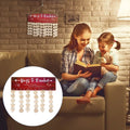 Wooden DIY Birthday Calendar Hanging Plaque | Family Reminder Wooden Wall Plaque PLUSH Default Title