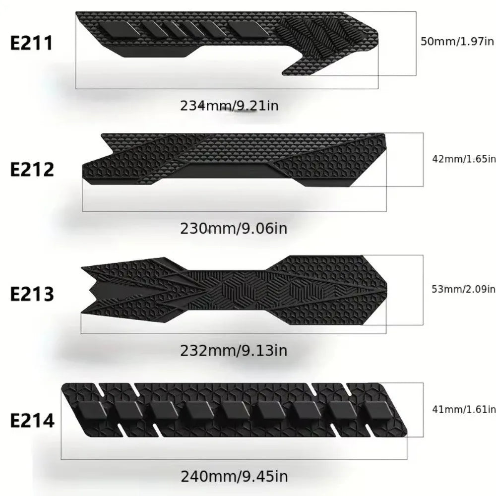 3D Silicone Bike Chain Guard – Self-Adhesive Frame Protector Bike Frame Guard PLUSH