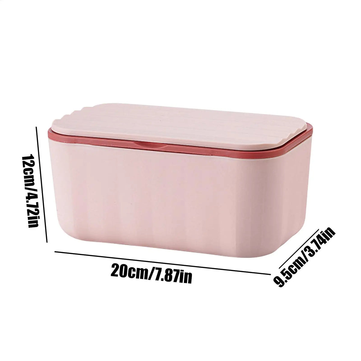 Dustproof Wipes Dispenser Box with Lid | Home Car Office Wipes Dispenser Box PLUSH