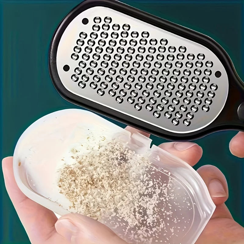 Stainless Steel Foot File & Callus Remover – Pedicure Tool Foot File Rasp PLUSH