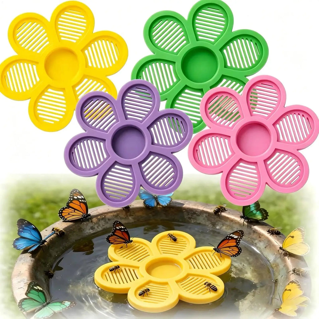 Floating Bee Island Waterer – Pollinator Drinking Tray Bee Waterer Station PLUSH