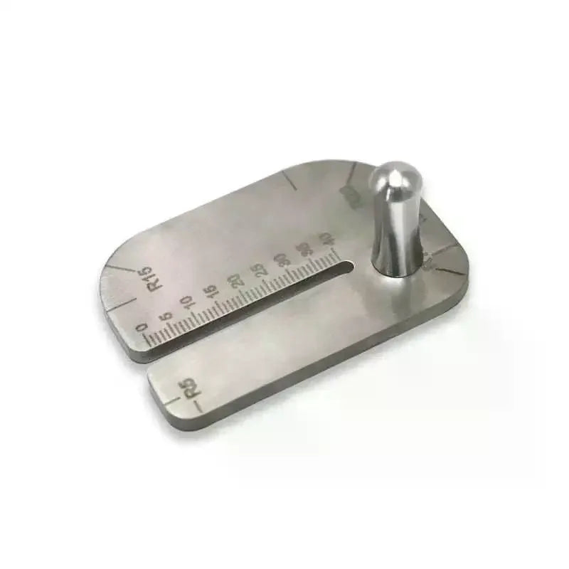 Leather Stitching Punch Aid Plate – Stainless Steel Tool Leather Punch Tool PLUSH