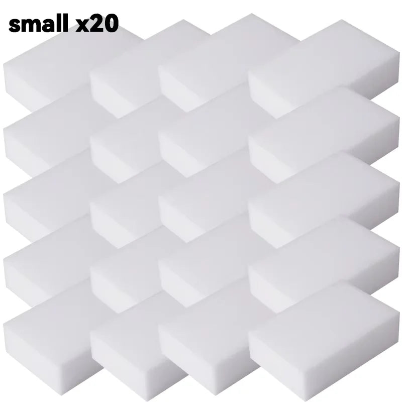 Melamine Magic Eraser Sponges – Kitchen & Bathroom Cleaner Cleaning Sponge PLUSH small 20