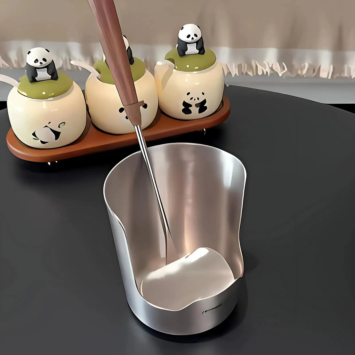 Stainless Steel Pot Lid & Spoon Holder Kitchen Rack Kitchen Utensil Rack PLUSH