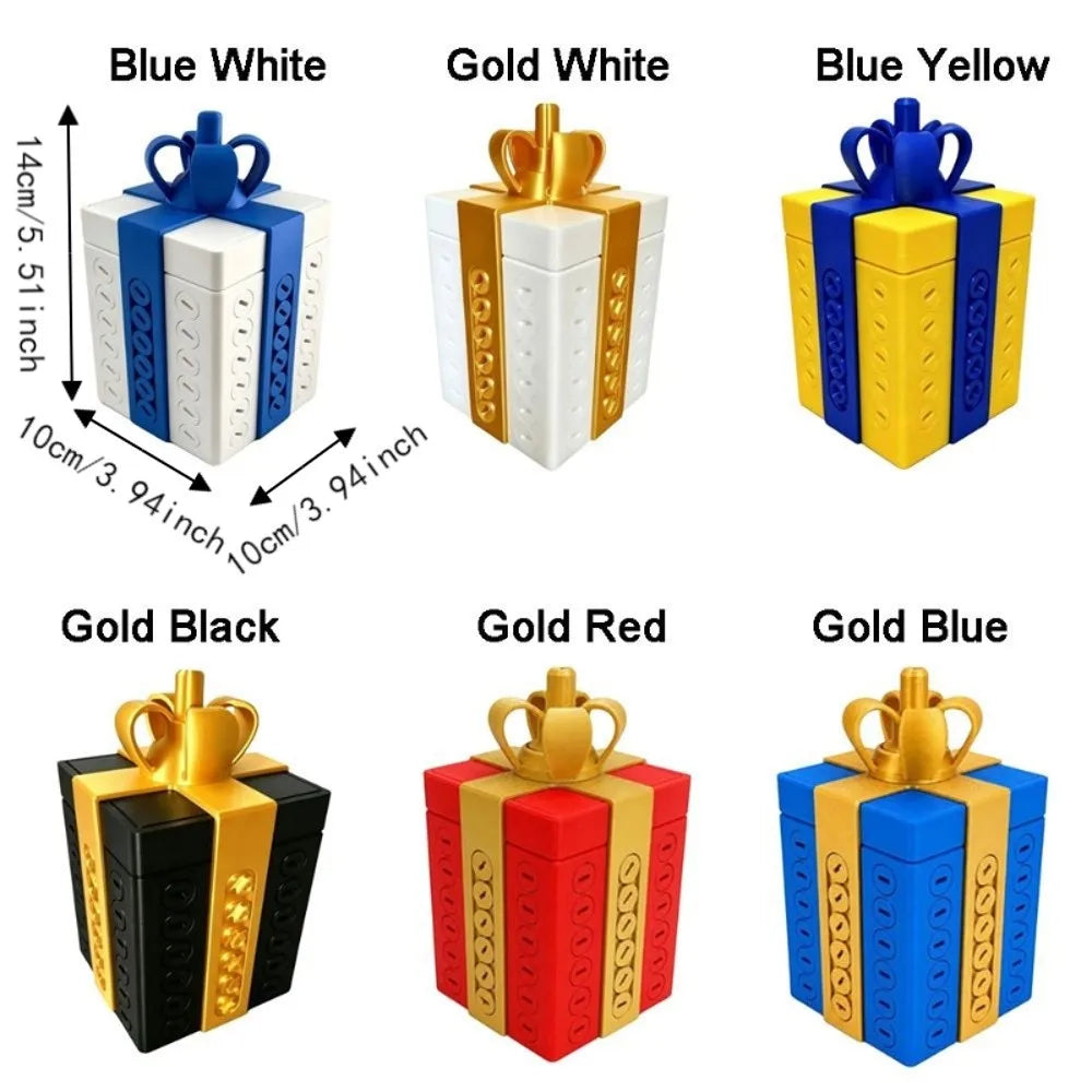 Funny Prank Screw Box – Detachable Twist Gift Container Prank Gift Box PLUSH