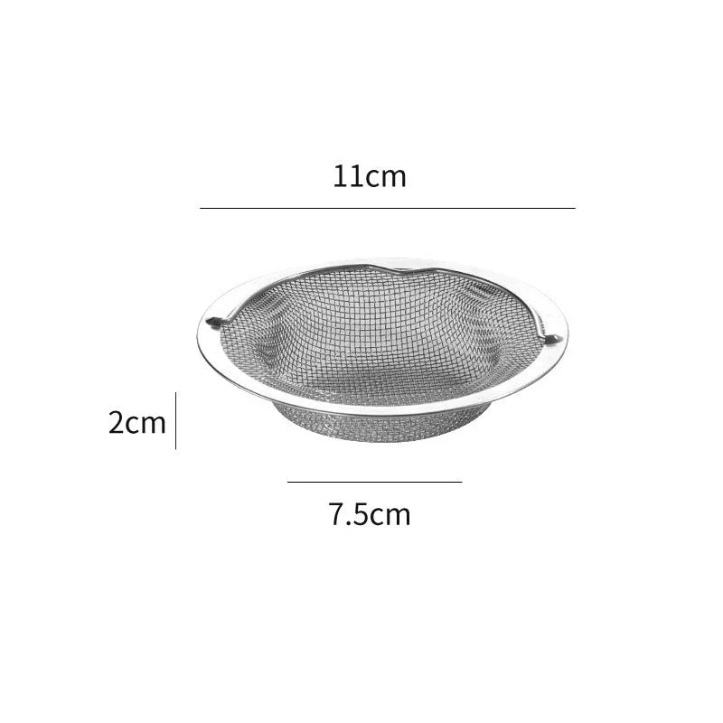 Stainless Steel Kitchen Sink Strainer & Anti-Clog Drain Filter Sink Drain Strainer PLUSH 1 Piece 76mm