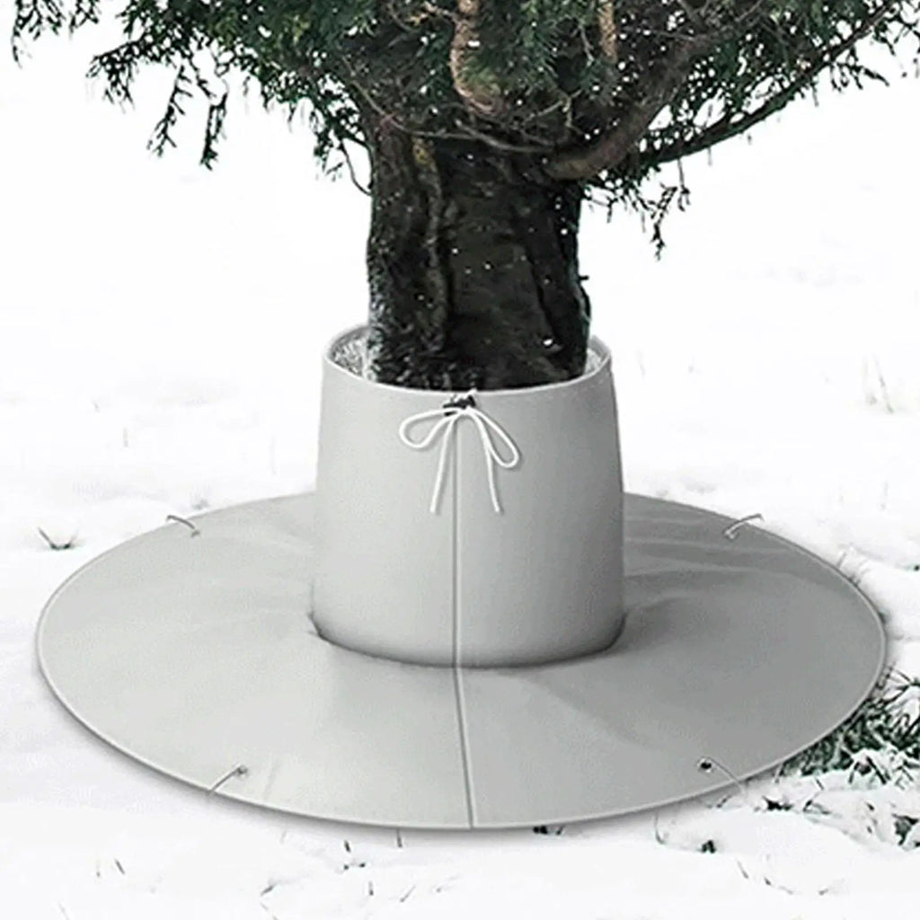 Winter Tree Root Protection Bag | Thermal Plant Cover Drawstring Plant Root Cover PLUSH
