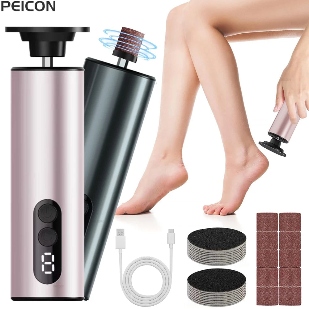 Electric Callus Remover & Foot Sander – 9-Speed Pedicure Electric Callus Remover PLUSH