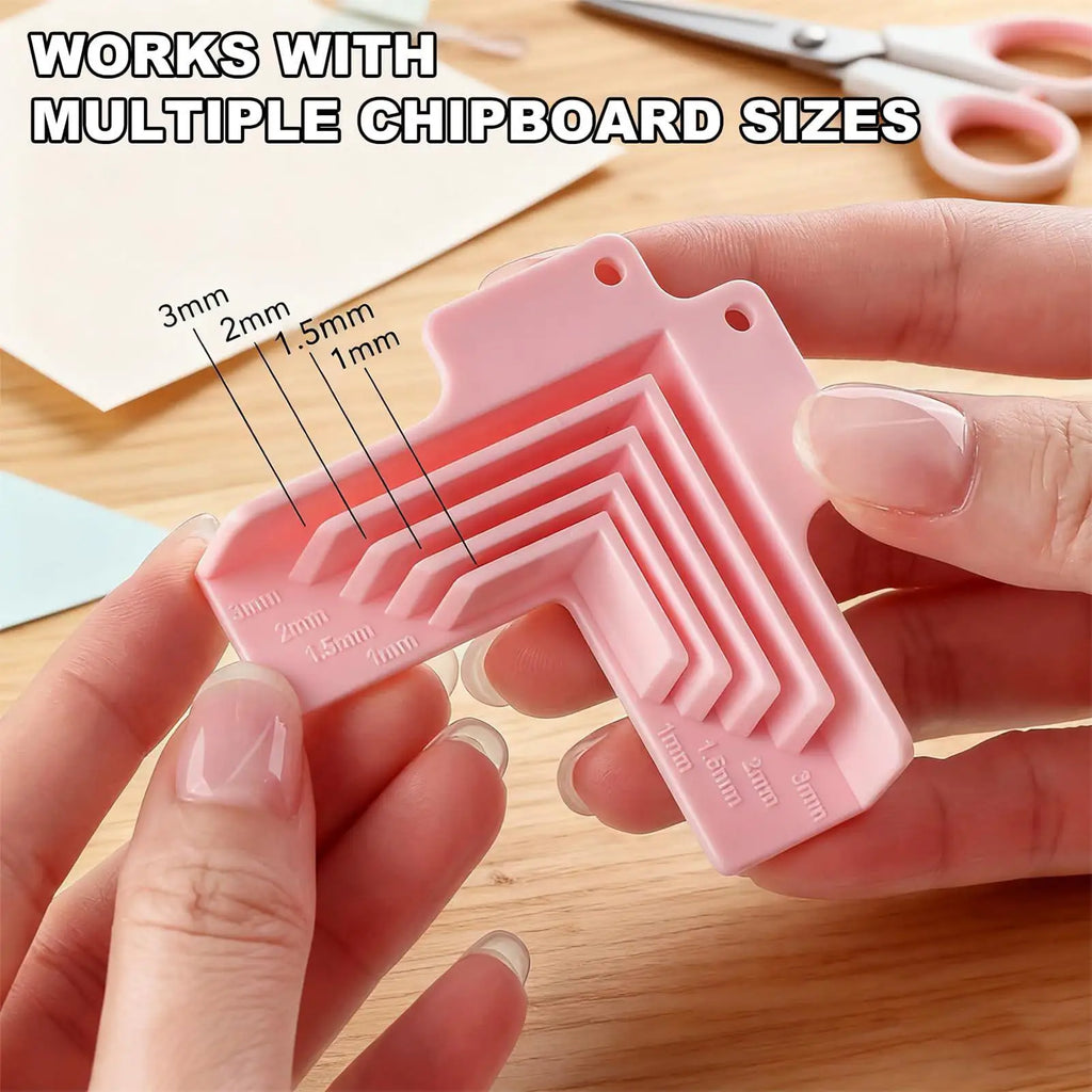 Box Corner Guides 6pc – Right Angle Clamp Tool for Crafting Craft Corner Clamp PLUSH