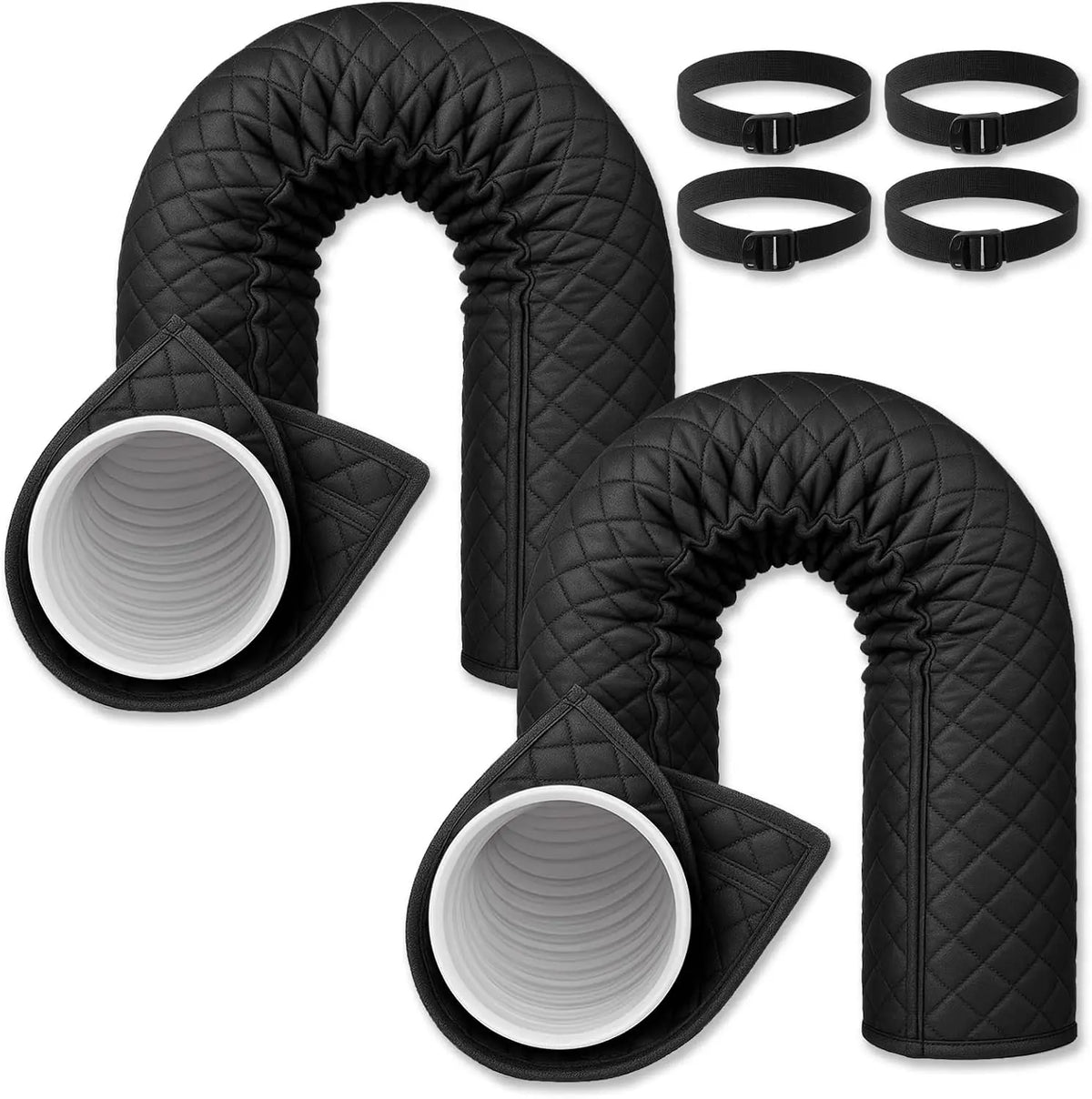 Flexible Heat Insulation Sleeve for Portable AC Exhaust Hose AC Hose Insulation PLUSH