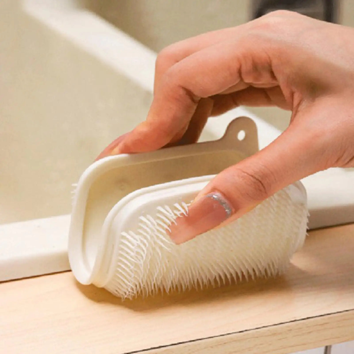 Bendable Fruit & Vegetable Cleaning Brush | Kitchen Scrubber Kitchen Cleaning Brush PLUSH