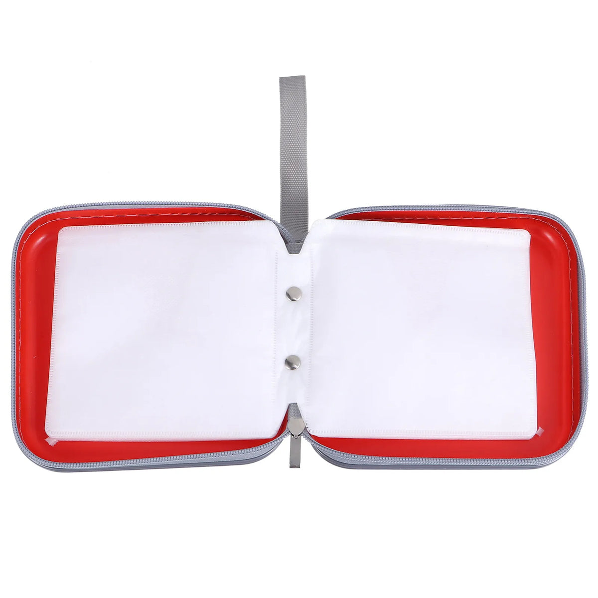 40-Slot CD DVD Storage Bag – Dustproof Zipper Disc Organizer CD DVD Storage Bag PLUSH