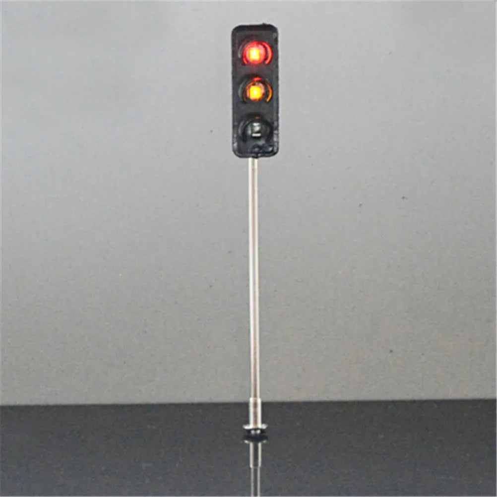 HO/OO Scale LED Traffic Light Signal – Model Train Accessory Model Train Accessory PLUSH