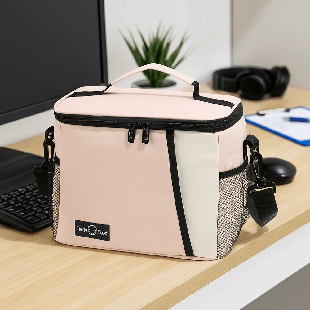 Large Capacity Leakproof Picnic Bag with Shoulder Strap Insulated Picnic Bag PLUSH