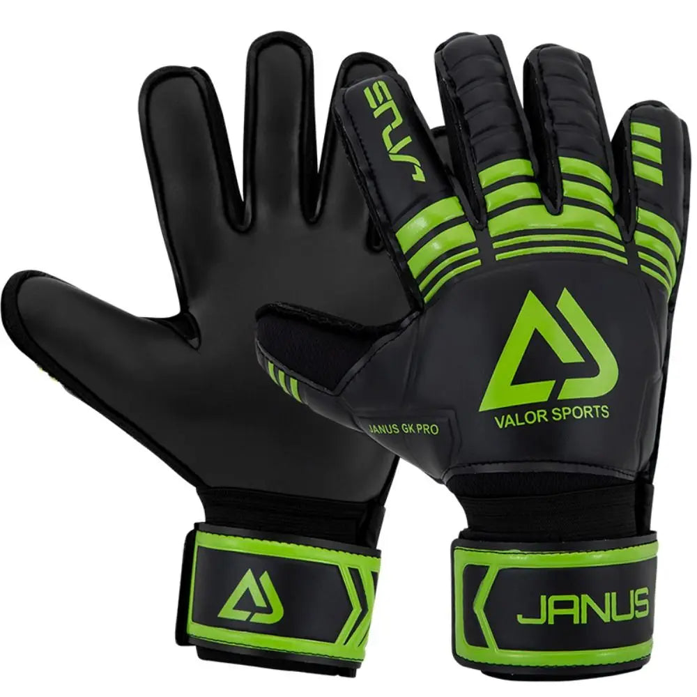 Latex Soccer Goalkeeper Gloves – Non-Slip Finger Protection Goalkeeper Gloves PLUSH