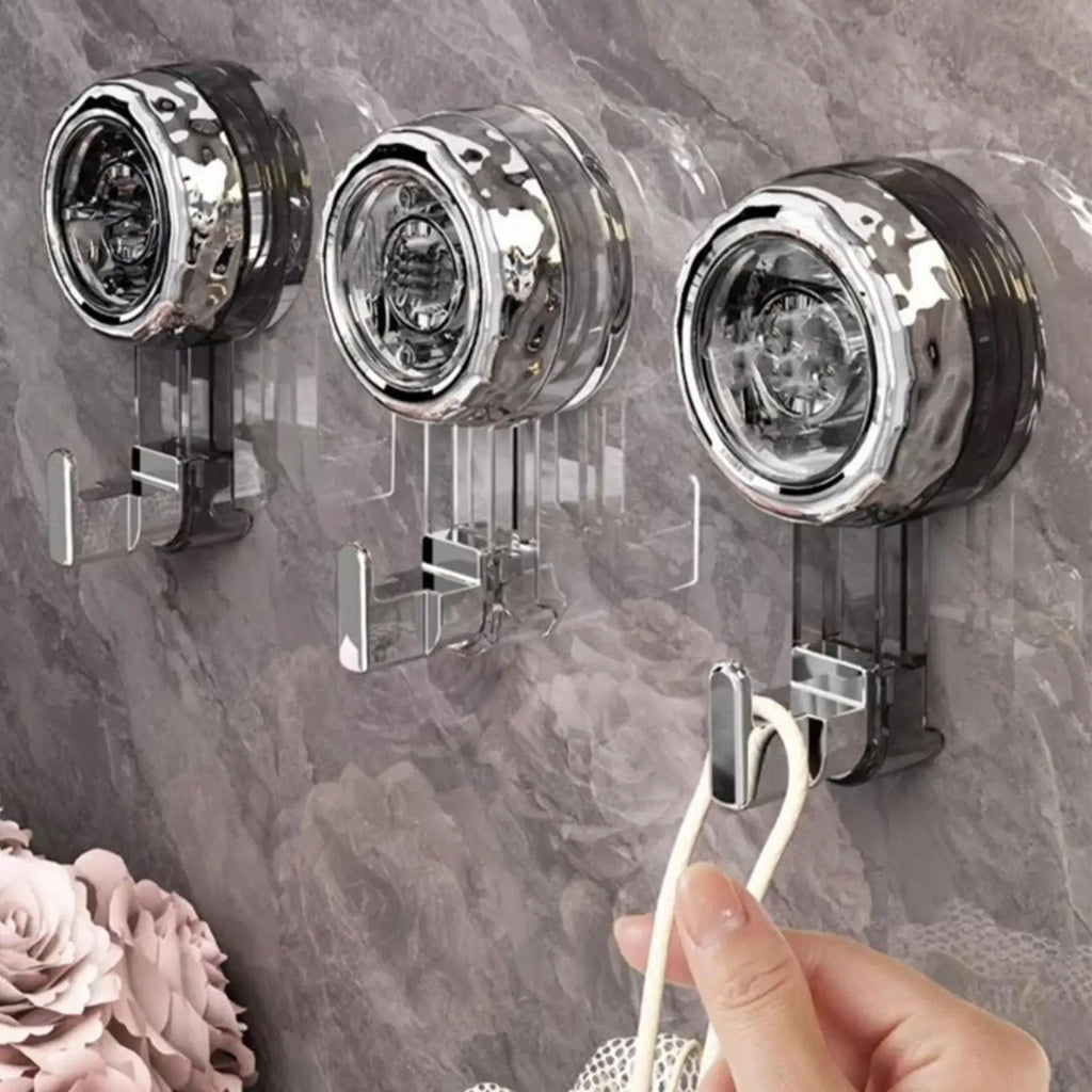 Heavy Duty Suction Cup Hook – No-Drill Shower Hanger Suction Cup Hook PLUSH