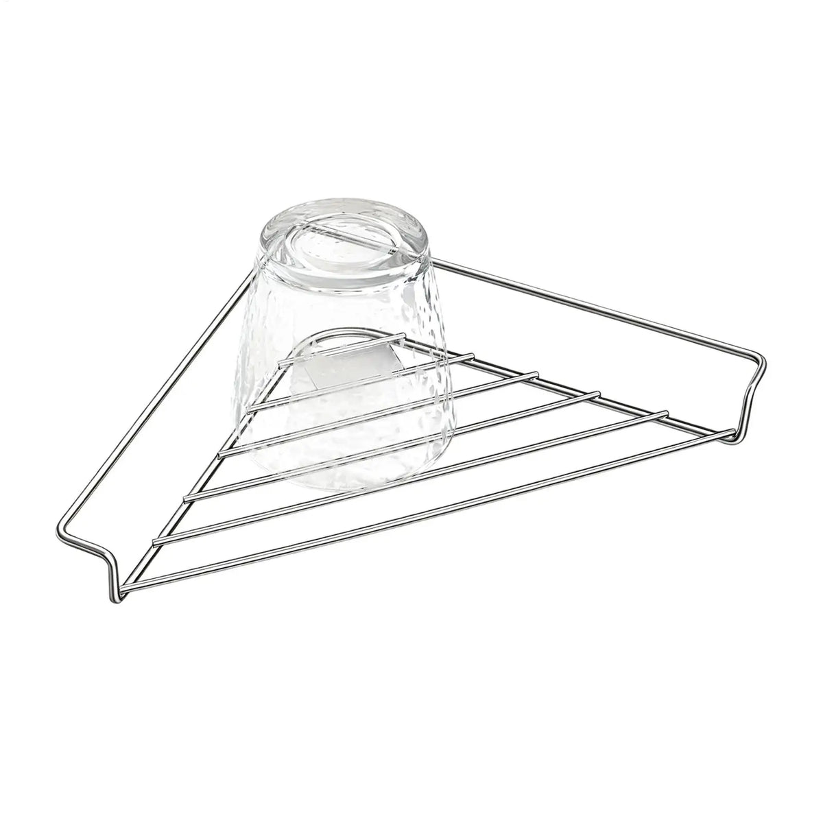 Triangle Corner Dish Drying Rack – Stainless Steel Sink Organizer Dish Drying Rack PLUSH