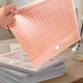 12pcs Transparent Plastic Document Folders for Scrapbook & Craft Document Folder Set PLUSH China Mainland