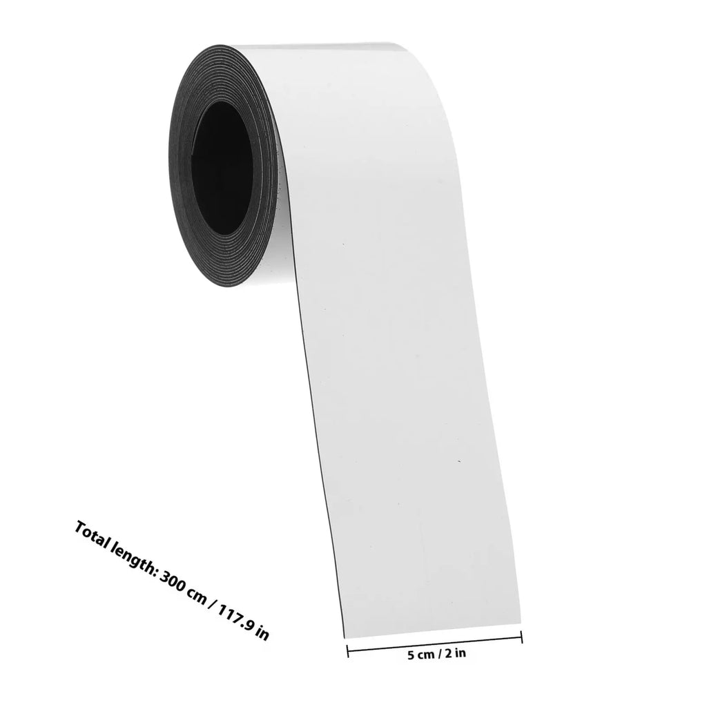 Magnetic Dry Erase Labels 30mm Reusable Writable Roll Magnetic Label Roll PLUSH 300X5X0.1CM other China Mainland