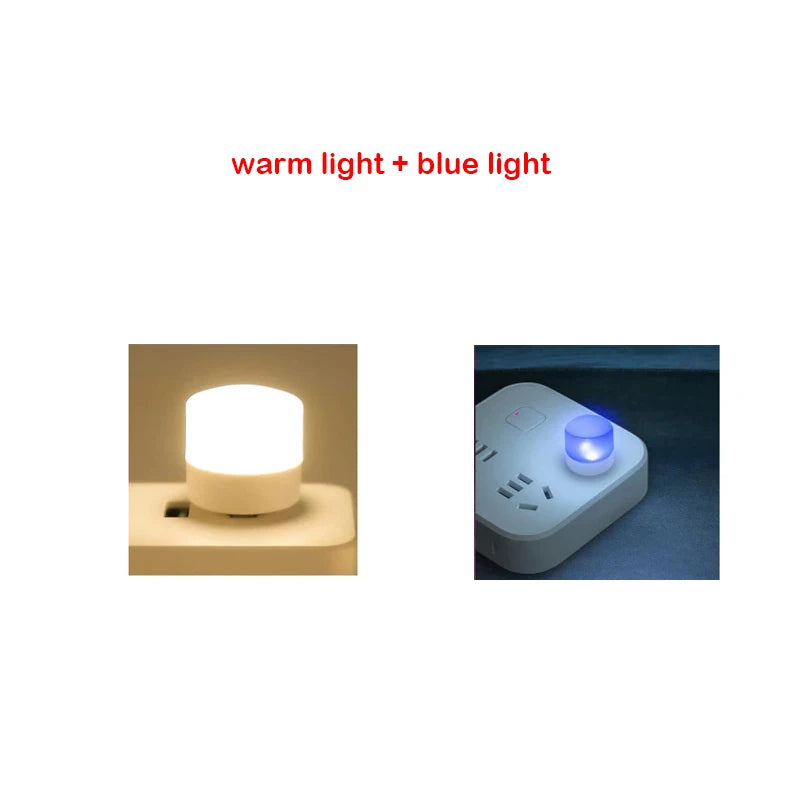 ZWINCKY USB LED Night Light – Mini Plug-In Reading Lamp 1W