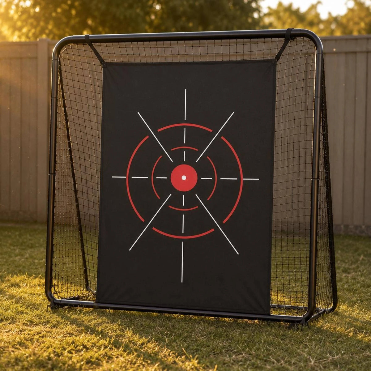 Golf Target Practice Mat | Concentric Rings Training Aid Golf Training Mat PLUSH