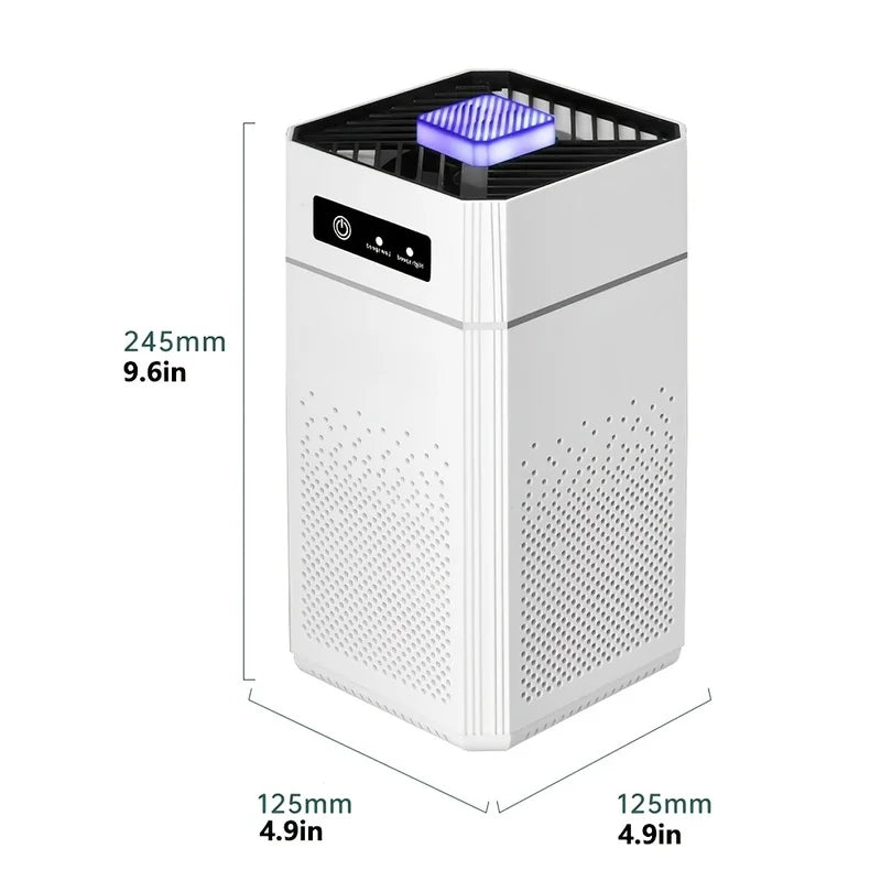 Portable USB Air Purifier H13 True HEPA & Activated Carbon Air Purifier PLUSH