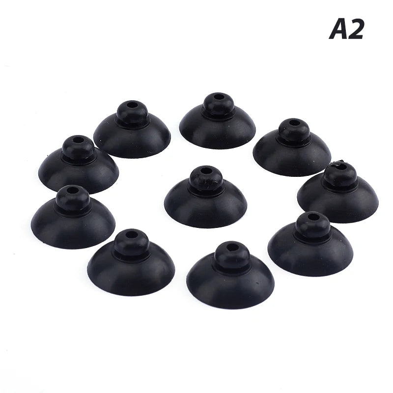 10pcs Aquarium Suction Cup Holders for Filter & Water Pump Aquarium Suction Cups PLUSH A2