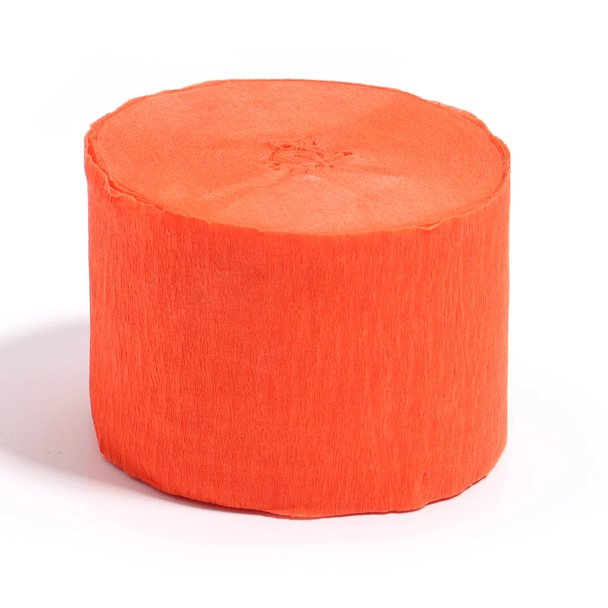 25m Colorful Crepe Paper Streamer Rolls – Party & Wedding Décor Party Streamer Rolls PLUSH orange