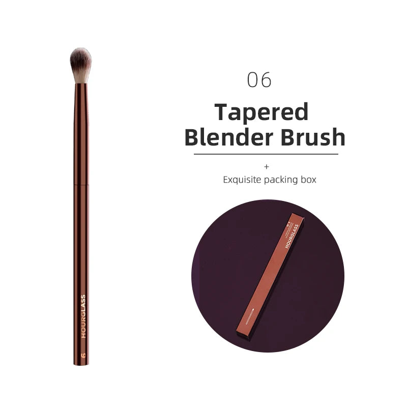 Hourglass Professional Retractable Makeup Brush Set Professional Makeup Brush PLUSH 06