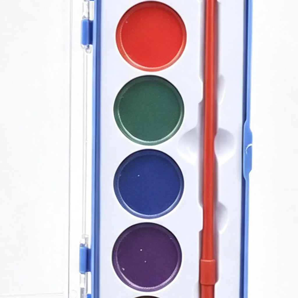 Washable Watercolor Paint Set 8 Colors – Kids & Adults Watercolor Paint Set PLUSH